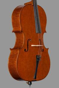 modern cello fronte tre quarti