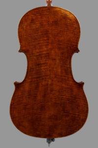 copy of a Ruggeri's cello back