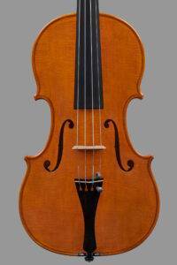 Guarneri del Gesù inspired violin front